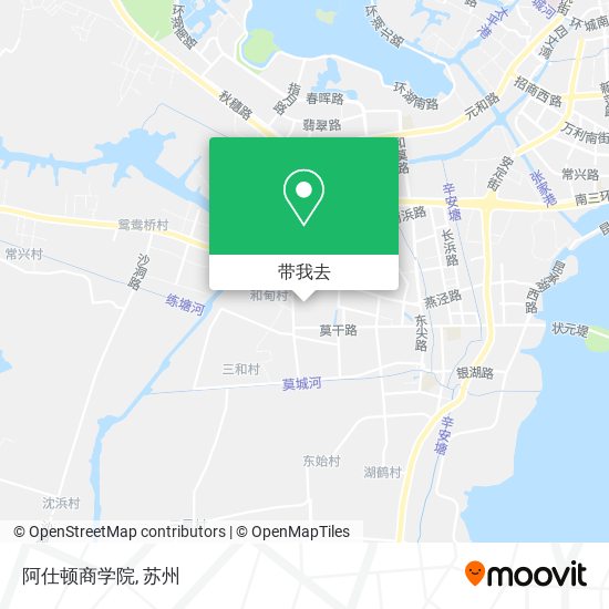 阿仕顿商学院地图