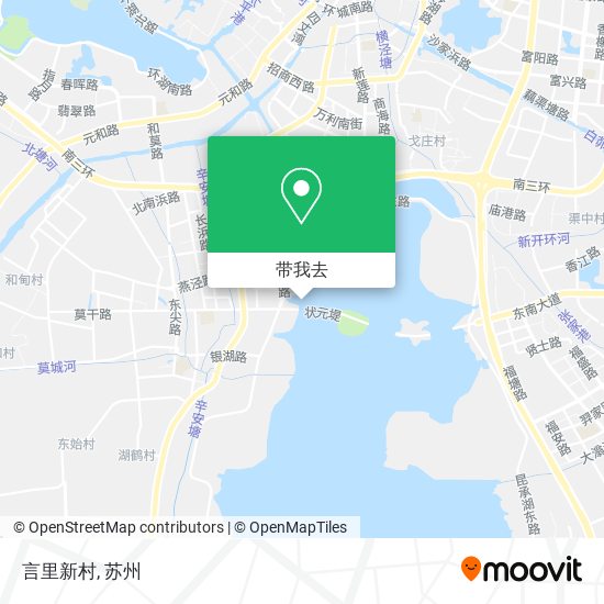 言里新村地图