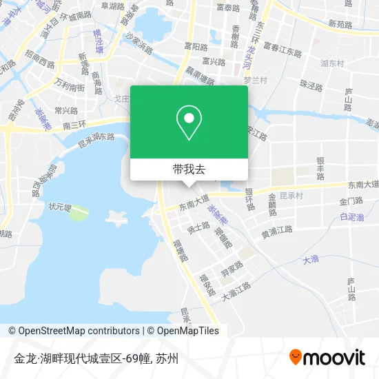 金龙·湖畔现代城壹区-69幢地图