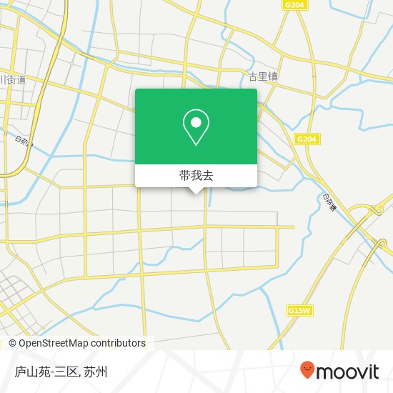 庐山苑-三区地图