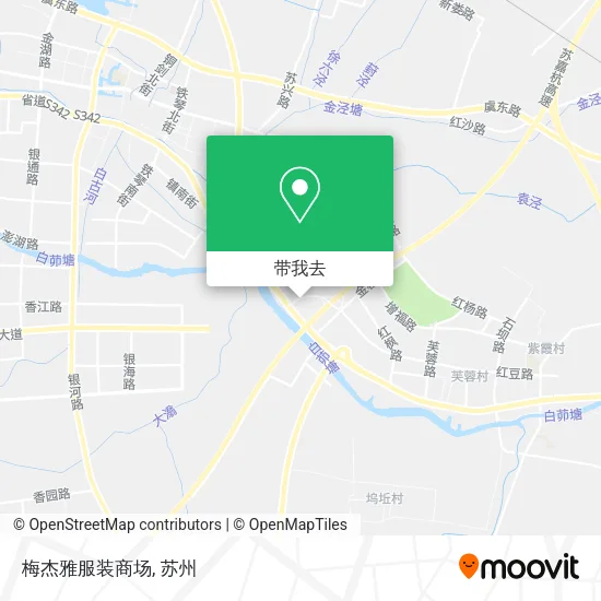 梅杰雅服装商场地图