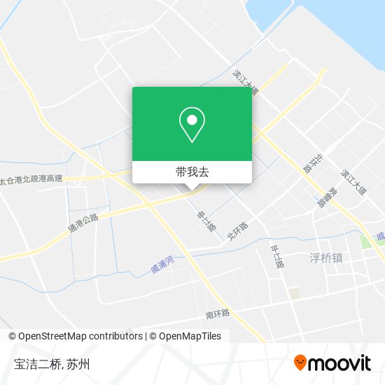 宝洁二桥地图