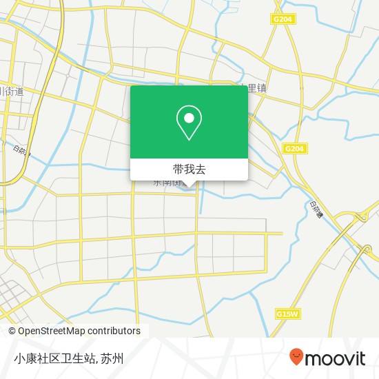 小康社区卫生站地图