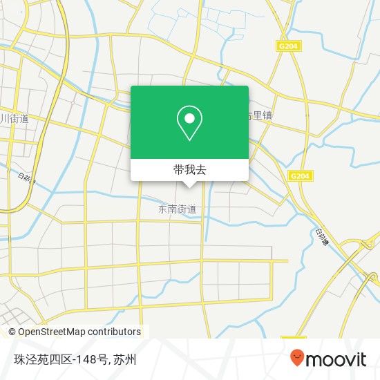 珠泾苑四区-148号地图