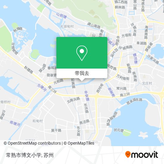 常熟市博文小学地图