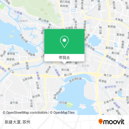 新建大厦地图