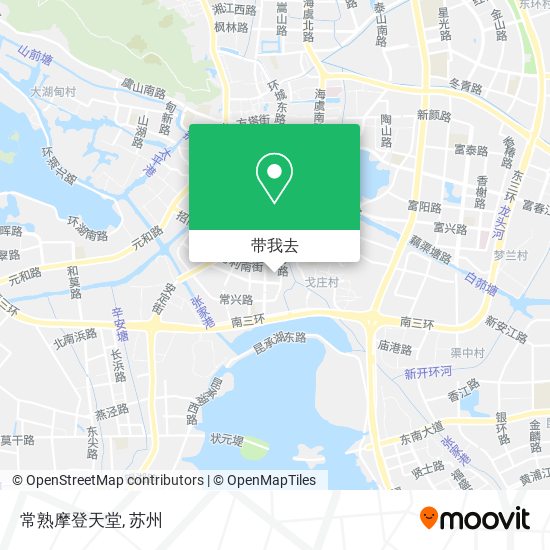 常熟摩登天堂地图