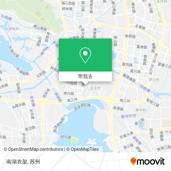 南湖衣架地图