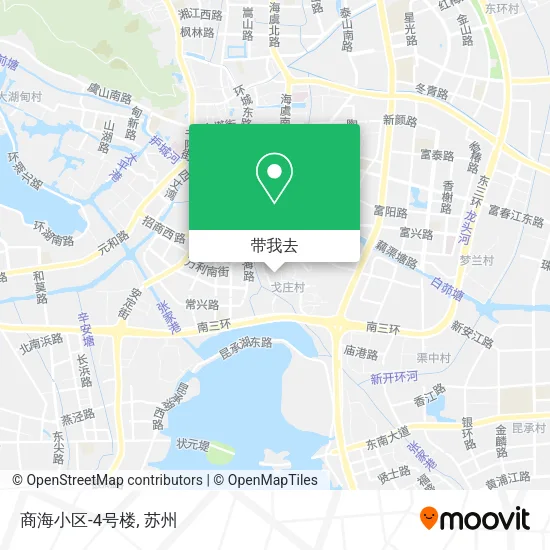商海小区-4号楼地图
