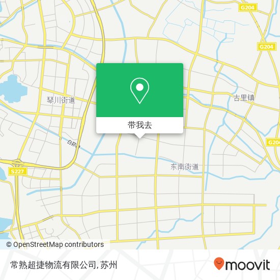 常熟超捷物流有限公司地图