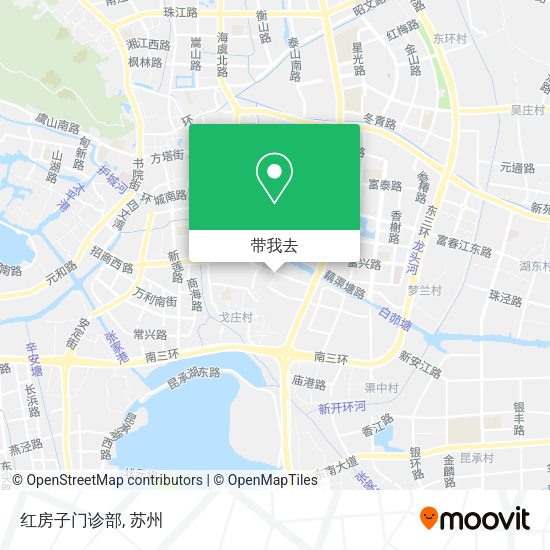 红房子门诊部地图