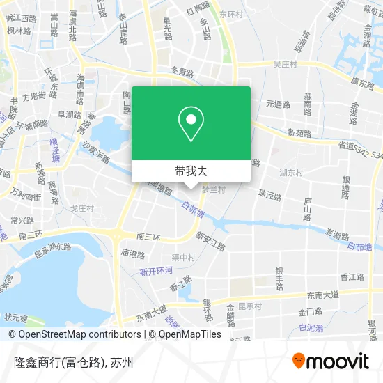 隆鑫商行(富仓路)地图