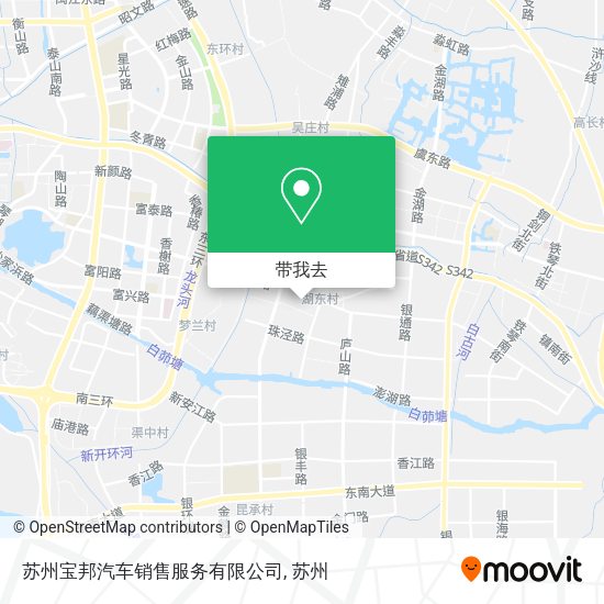 苏州宝邦汽车销售服务有限公司地图