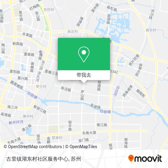 古里镇湖东村社区服务中心地图