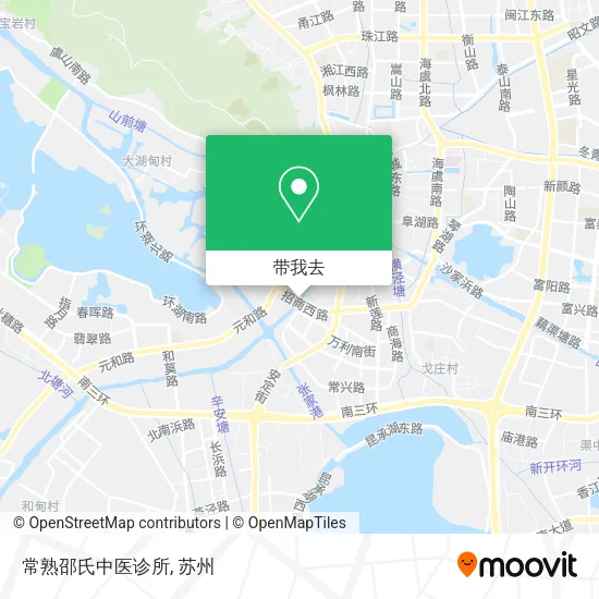 常熟邵氏中医诊所地图