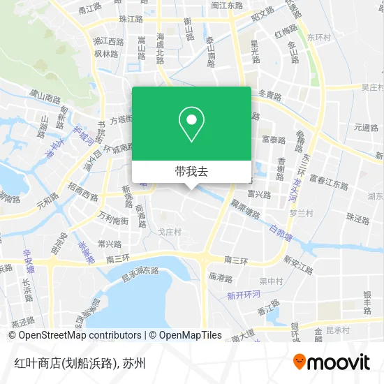 红叶商店(划船浜路)地图
