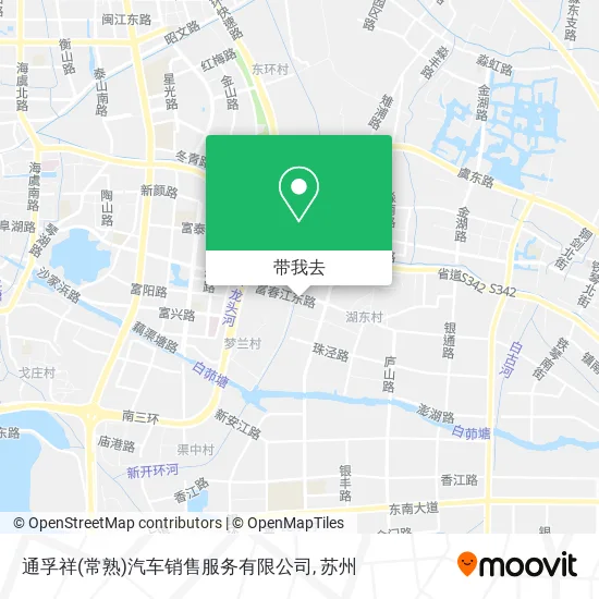 通孚祥(常熟)汽车销售服务有限公司地图