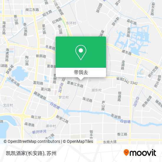 凯凯酒家(长安路)地图