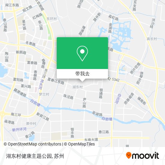 湖东村健康主题公园地图