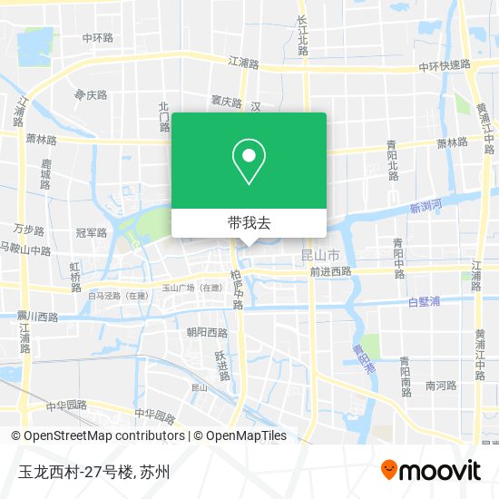 玉龙西村-27号楼地图