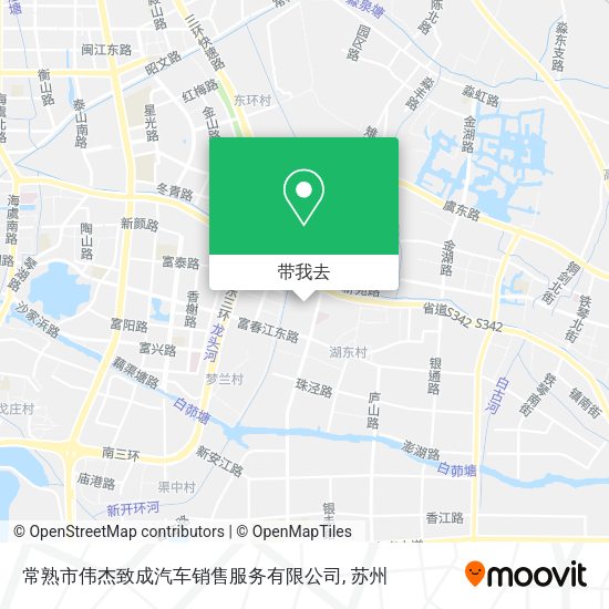 常熟市伟杰致成汽车销售服务有限公司地图