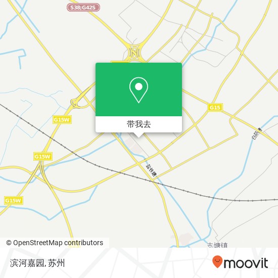 滨河嘉园地图