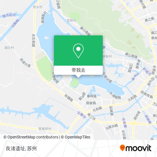良渚遗址地图