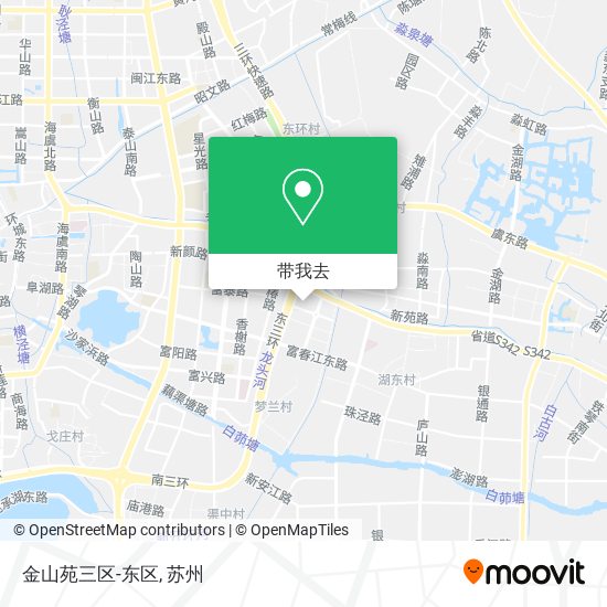 金山苑三区-东区地图