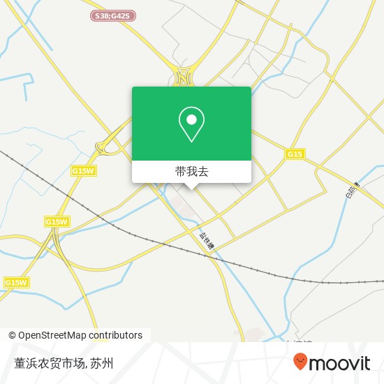 董浜农贸市场地图