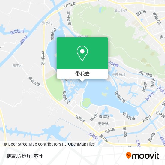 膳蒸坊餐厅地图
