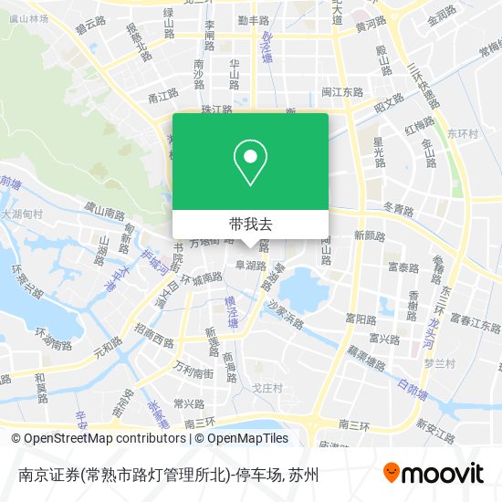 南京证券(常熟市路灯管理所北)-停车场地图