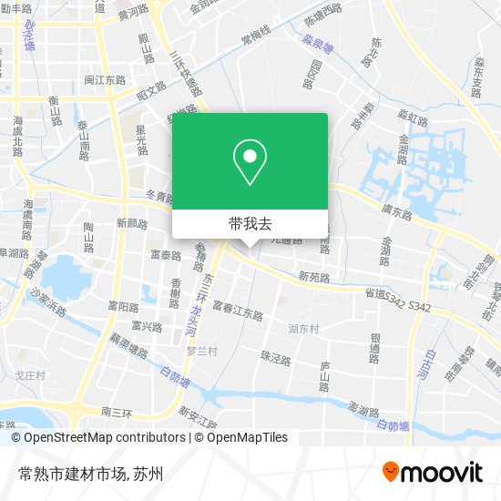 常熟市建材市场地图