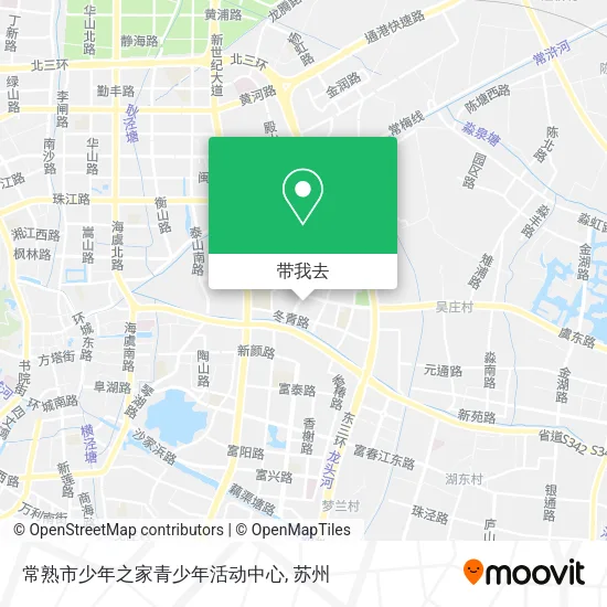 常熟市少年之家青少年活动中心地图