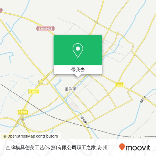 金牌模具创美工艺(常熟)有限公司职工之家地图