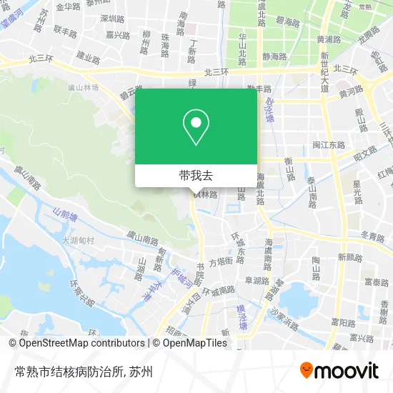 常熟市结核病防治所地图