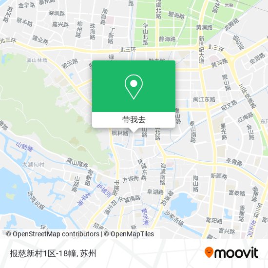 报慈新村1区-18幢地图