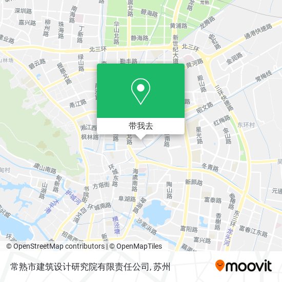 常熟市建筑设计研究院有限责任公司地图