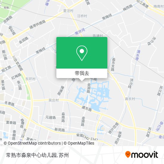 常熟市淼泉中心幼儿园地图