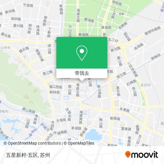 五星新村-五区地图