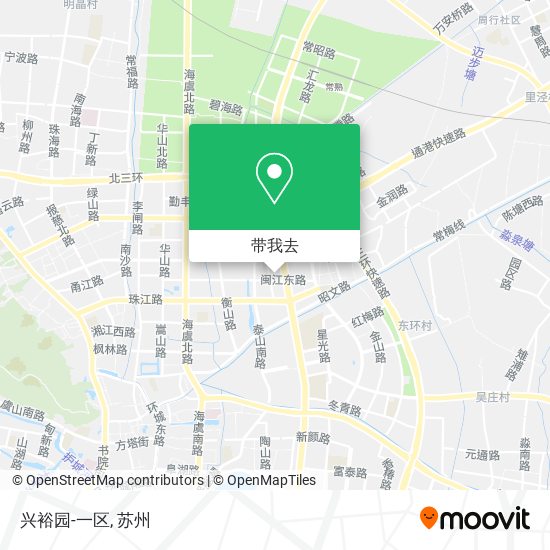 兴裕园-一区地图