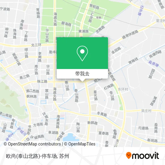 欧尚(泰山北路)-停车场地图
