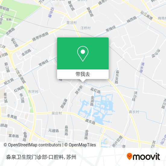 淼泉卫生院门诊部-口腔科地图