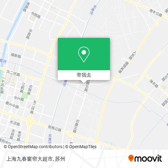 上海九春窗帘大超市地图