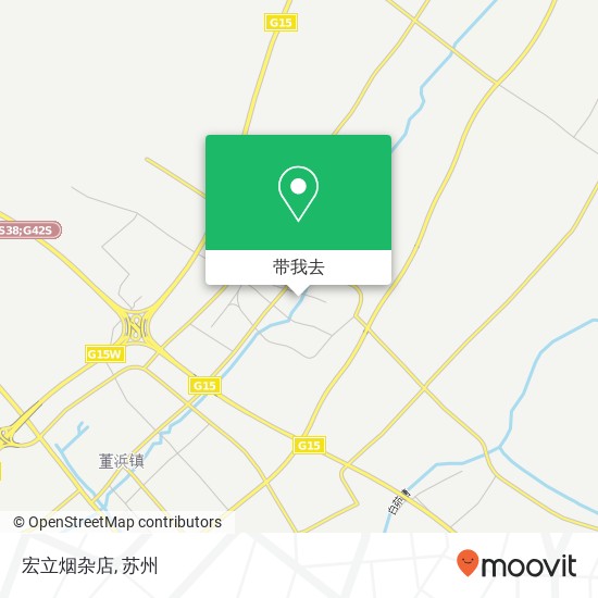 宏立烟杂店地图