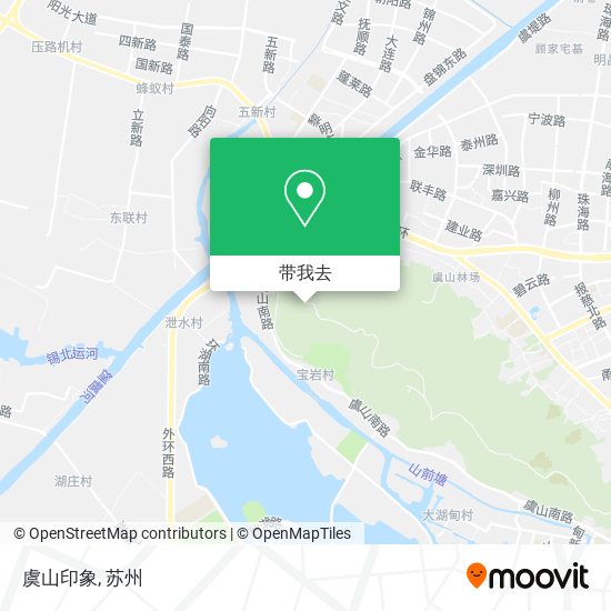 虞山印象地图