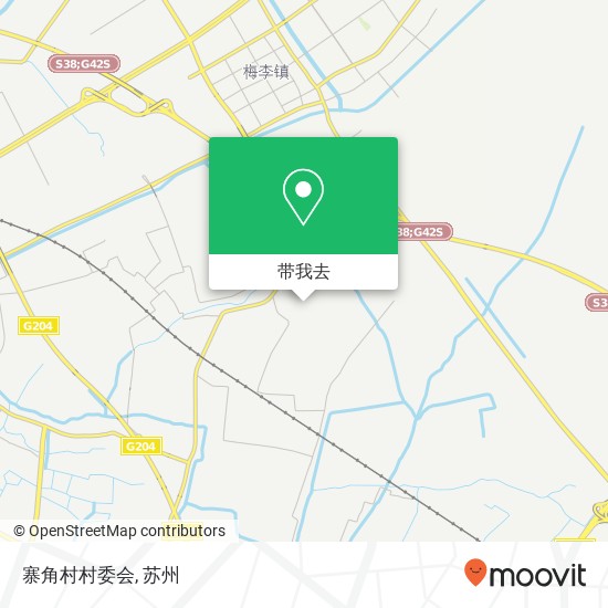 寨角村村委会地图