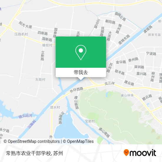 常熟市农业干部学校地图