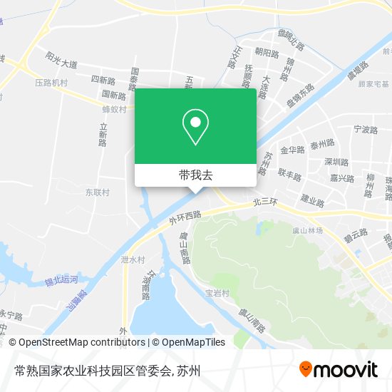 常熟国家农业科技园区管委会地图