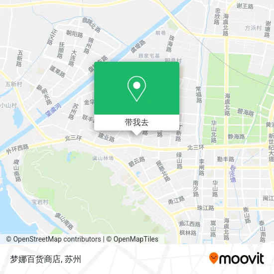 梦娜百货商店地图