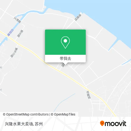 兴隆水果大卖场地图